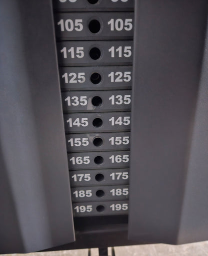 Hammer Strength MTS V-Squat, Kniebeugenmaschine Squats - Rahmenfarbe Schwarz, gebraucht - überholter Zustand
