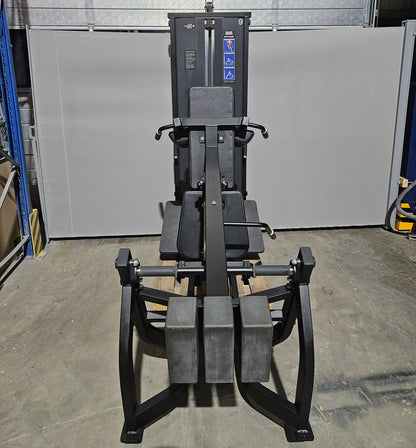 Hammer Strength MTS V-Squat, Kniebeugenmaschine Squats - Rahmenfarbe Schwarz, gebraucht - überholter Zustand