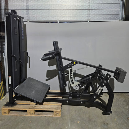 Hammer Strength MTS V-Squat, Kniebeugenmaschine Squats - Rahmenfarbe Schwarz, gebraucht - überholter Zustand