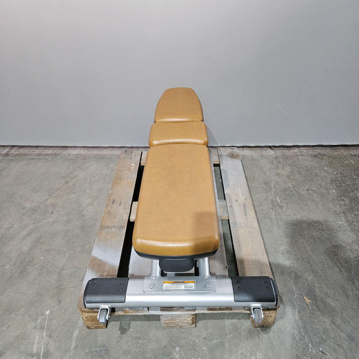 Life Fitness Multibank verstellbar, Multi-Adjustable Bench SMAB, Signature Serie, Rahmenfarbe Silber, Polsterfarbe Orange, gebrauchter - überholter Zustand