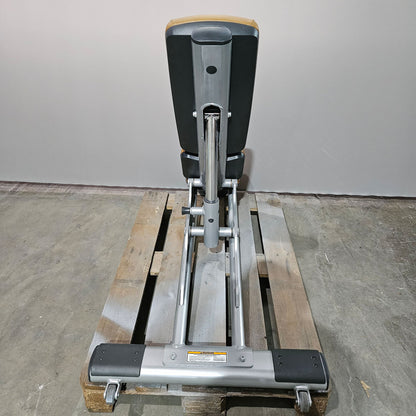Life Fitness Multibank verstellbar, Multi-Adjustable Bench SMAB, Signature Serie, Rahmenfarbe Silber, Polsterfarbe Orange, gebrauchter - überholter Zustand