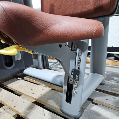 Technogym Selection Pro Seitheben, Delts Machine Kraftgerät für Schultertraining, Lateral Raise, Rahmenfarbe Silber, gebraucht - überholter Zustand