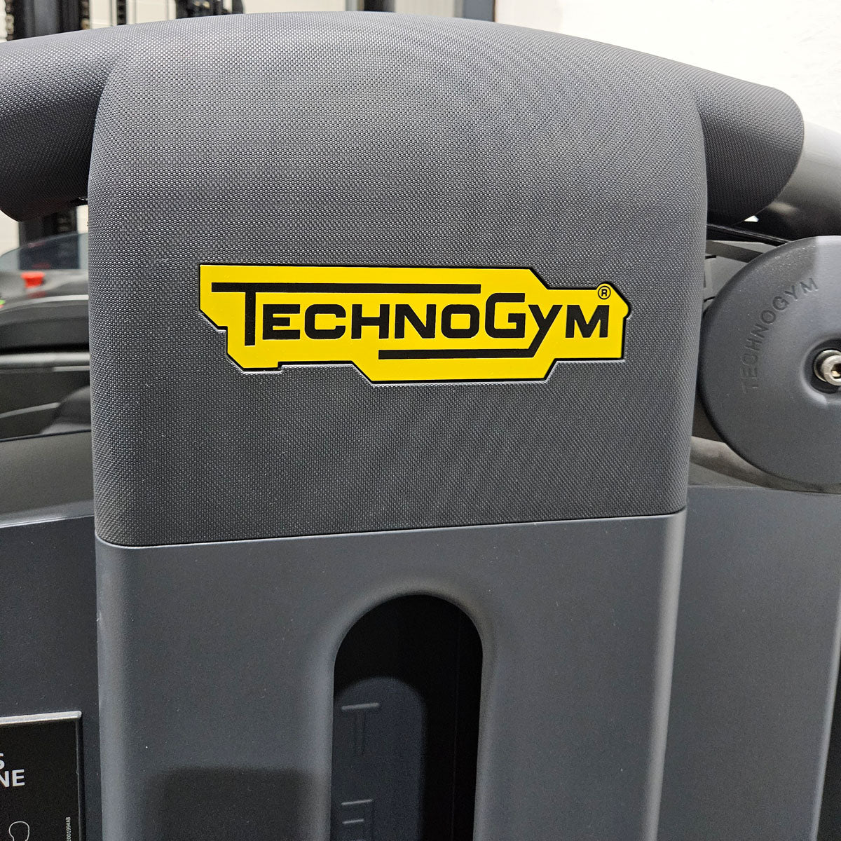 Technogym Selection Pro Seitheben, Delts Machine Kraftgerät für Schultertraining, Lateral Raise, Rahmenfarbe Silber, gebraucht - überholter Zustand
