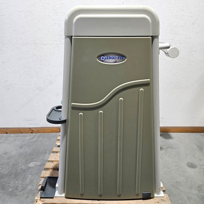 Ergo-Fit Schulterpresse, Shoulder Press, Überkopfdrücken, 4000 Serie, Rahmenfarbe Weiß, gebraucht - überholter Zustand