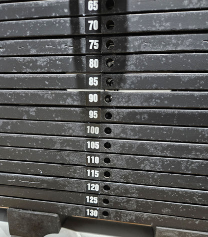 Jimsa Bankdrückmaschine, Brustpresse, Chestpress, Coolline, Rahmenfarbe Silber, gebraucht - überholter Zustand