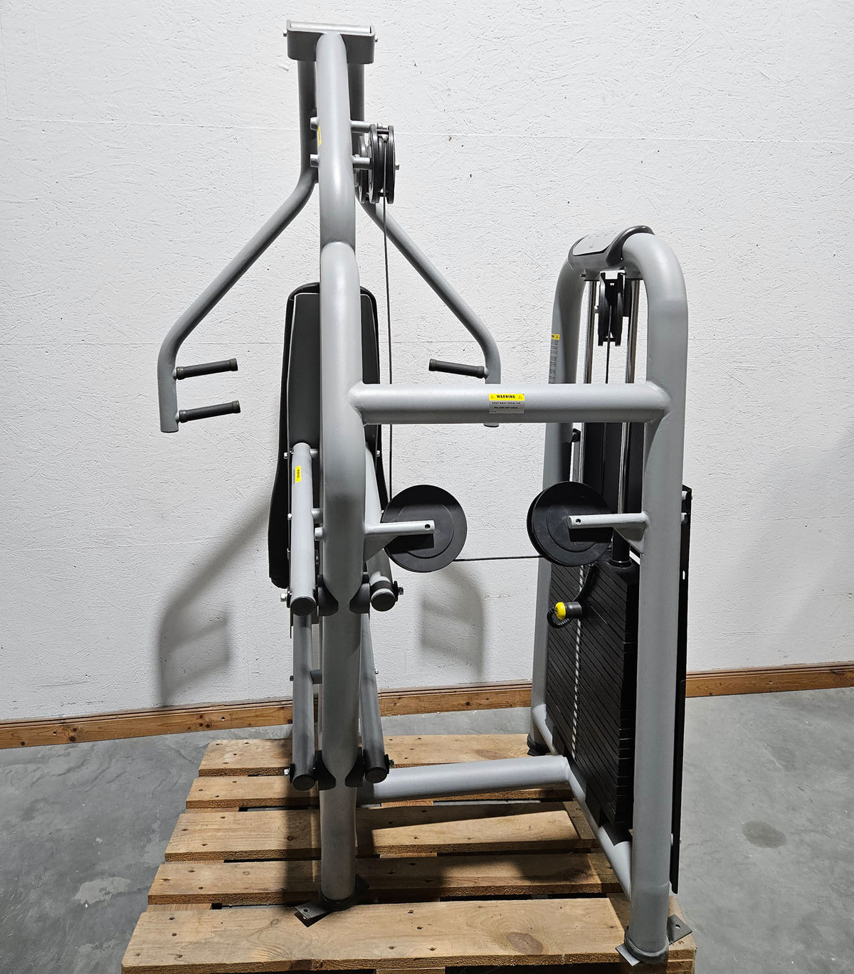 Jimsa Bankdrückmaschine, Brustpresse, Chestpress, Coolline, Rahmenfarbe Silber, gebraucht - überholter Zustand