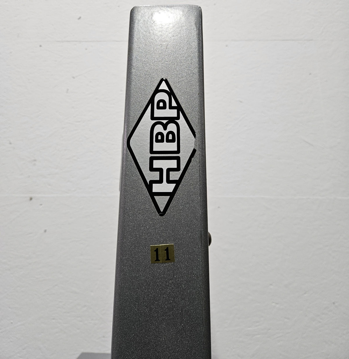 HBP Beinpresse 45° Grad, Leg Press, riesiger 300kg Gewichtsblock + extra Scheibenaufnahme, Bodybuilding Kraftgerät - Rahmenfarbe Silber, gebraucht - geprüfter Zustand