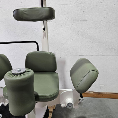 Gym80 Med80 3225 Rotation Machine, Core Rotator, Twister, Side Abdominal Muscles, Color White, Used - Refurbished Condition