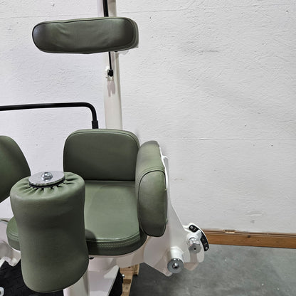 Gym80 Med80 3225 Rotation Machine, Core Rotator, Twister, Side Abdominal Muscles, Color White, Used - Refurbished Condition
