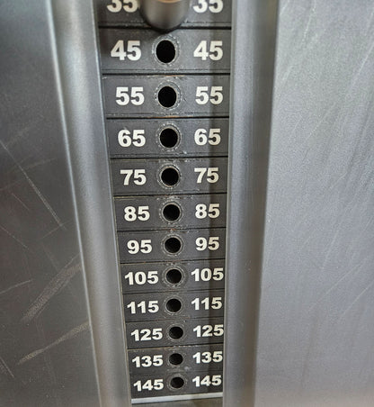 Life Fitness 2er Set = Abduktoren und Adduktorenmaschine, Hip Abduction und Hip Adduction Set, Signature Series, Rahmenfarbe Silber, gebraucht - überholter Zustand