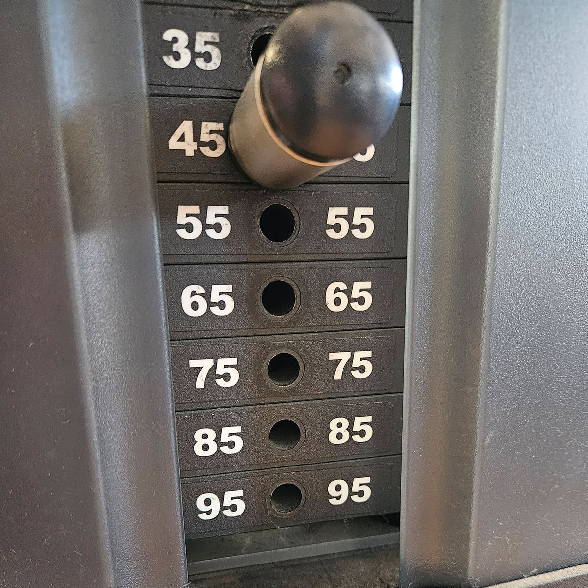 Life Fitness Schulterpresse, Shoulder Press, Overhead Press, Signature Series, Rahmenfarbe Silber, gebraucht - überholter Zustand