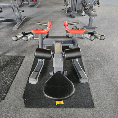 Master Sport Plate loaded Set, 10 Kraftgeräte, Farbe Schwarz und Rot, gebraucht - geprüfter Zustand