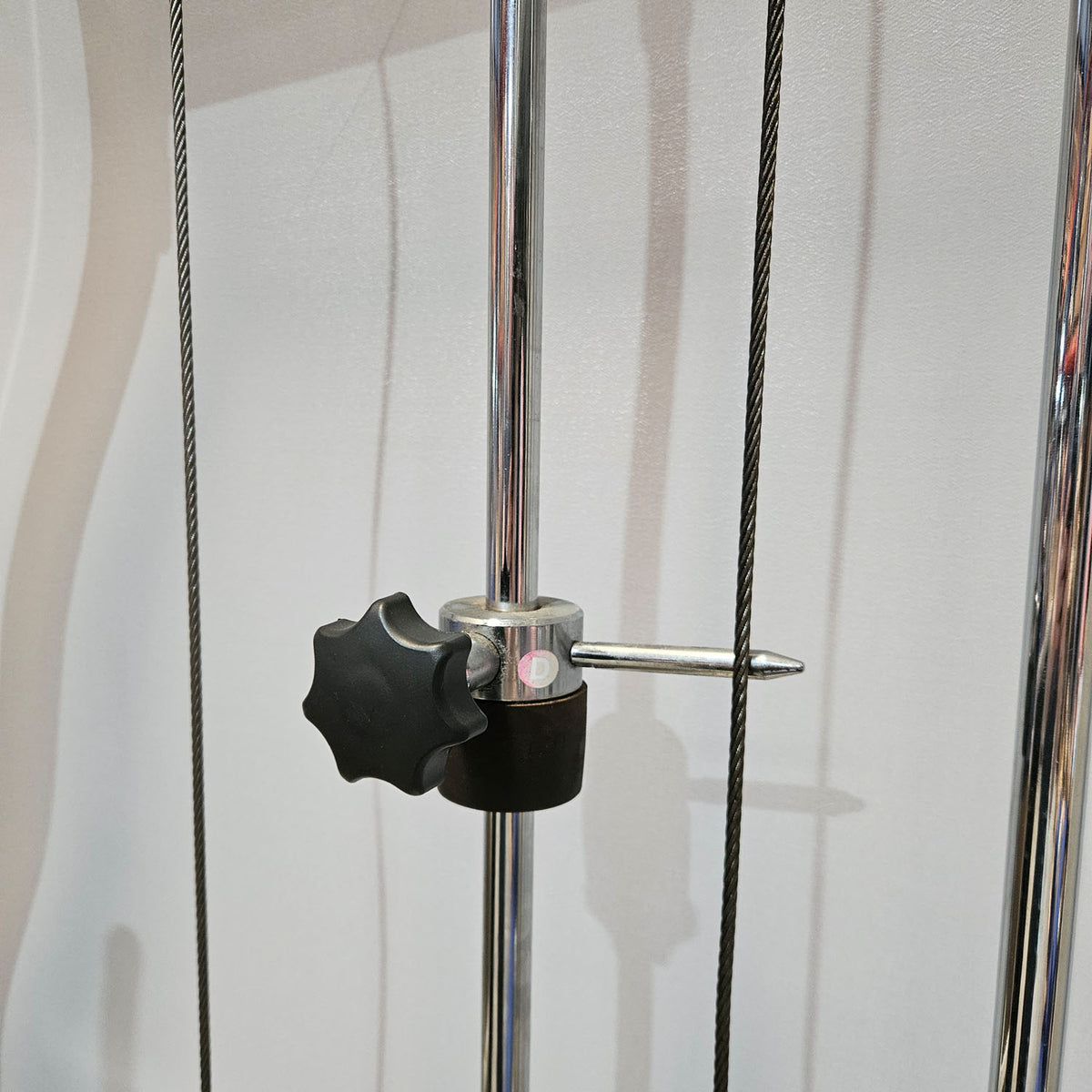 MKB Keller Funktionsstemme, Beinpresse verstellbar sitzend - liegend, 200kg Gewichtsblock, Farbe Weiß, gebraucht - überholter Zustand