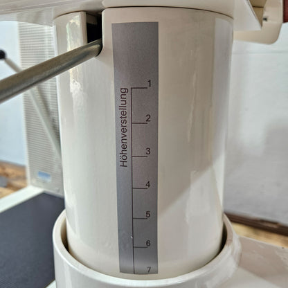 Dynamed Bauchmaschine und Rückenstrecker 2 in 1 Kombimaschine - Bauchmuskeltraining und Hyperextension, Abs and Lower Back, Stolzenberg, Rahmen Weiß, gebraucht - überholter Zustand