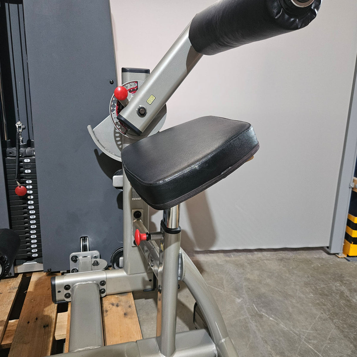 Body Solid Pro Dual Bauch- und Rückenmaschine DABB-SF, 2 in 1 Kombimaschine.  Bauchmuskeltraining und Hyperextension, Abs and Lower Back, gebraucht - geprüfter Zustand