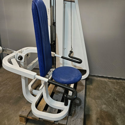 Proxomed, Stützstemme, Dips, Trizepsmaschine, Armstrecker, Compass Serie, Farbe Weiß, gebraucht - geprüfter Zustand mit Gebrauchsspuren