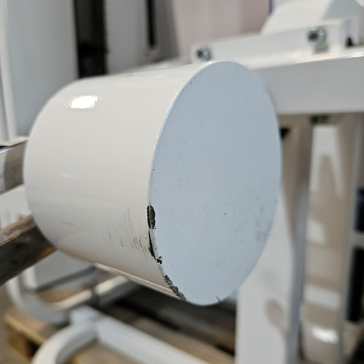 Proxomed, Stützstemme, Dips, Trizepsmaschine, Armstrecker, Compass Serie, Farbe Weiß, gebraucht - geprüfter Zustand mit Gebrauchsspuren