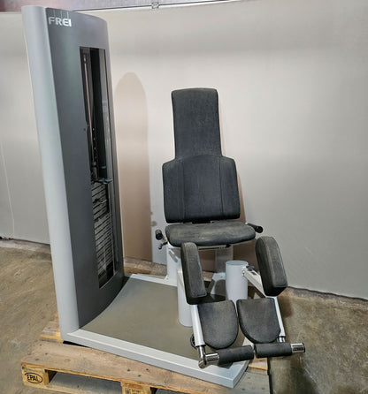 Frei Genius Eco Abduktorenmaschine, Hip Abduction, Abductor, Rahmenfarbe Silber, gebraucht - überholter Zustand