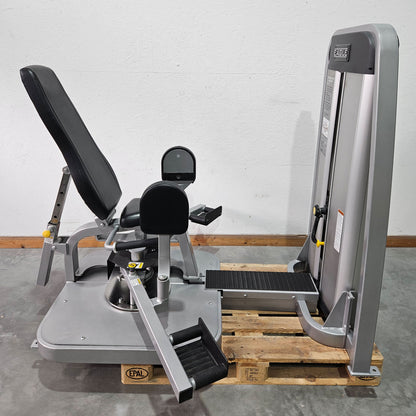 Cybex Eagle Abduktoren und Adduktoren Kombimaschine 2 in 1 - Hip Abduction and Hip Adduction, Rahmenfarbe Silber, Polsterfarbe Schwarz, gebraucht - überholter Zustand