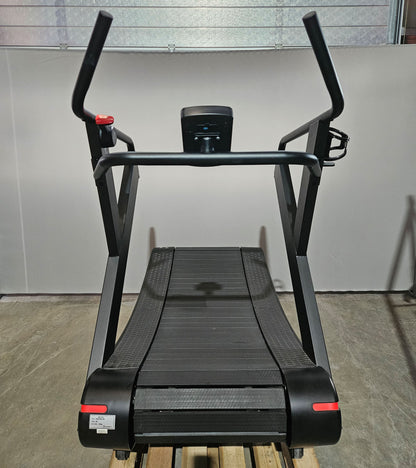 Curved Slat Treadmill - similar to Assault Runner or Woodway, Color Black, used - tested condition