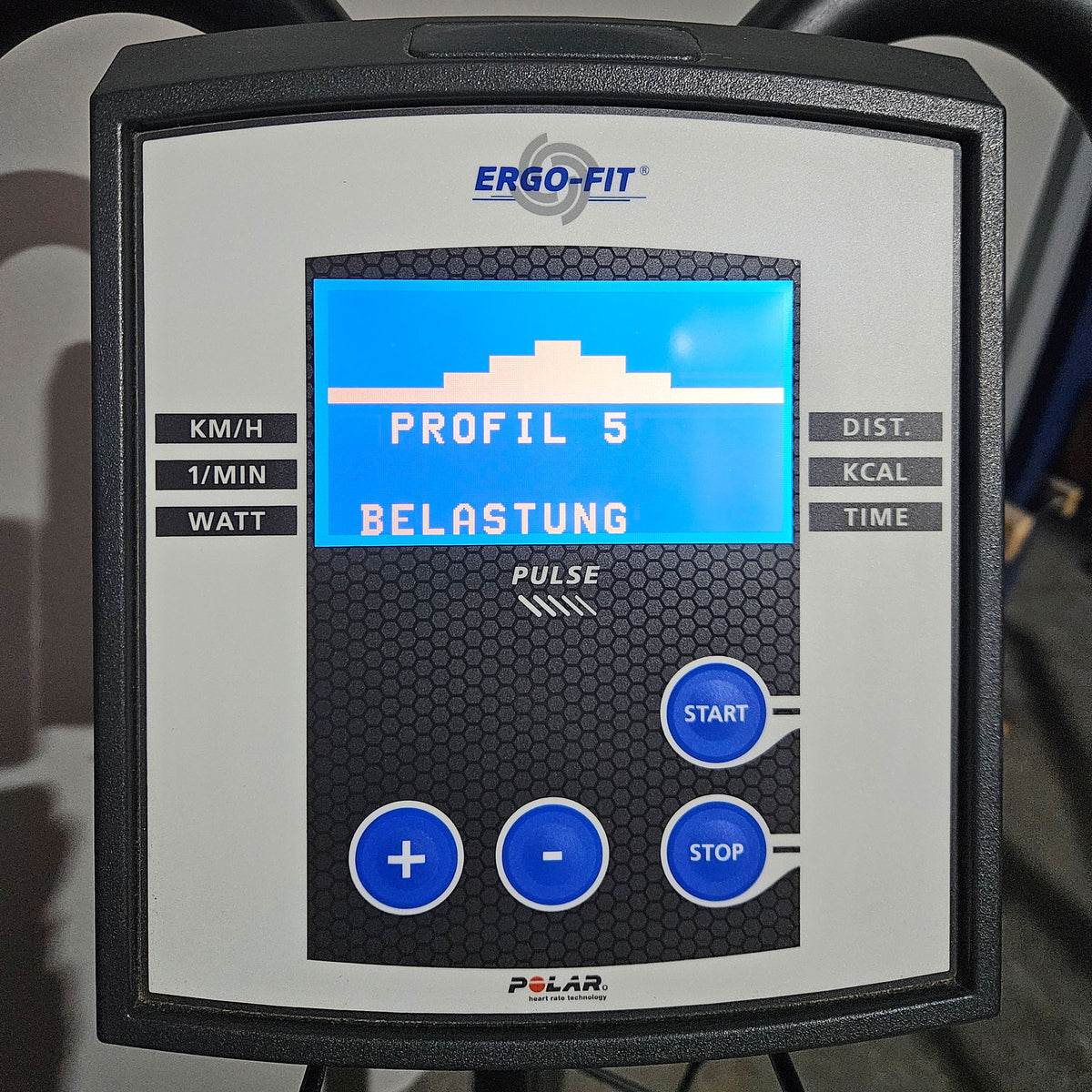 Ergo Fit Ergometer Cycle 457 Med, Farbe Schwarz, gebraucht - überholter Zustand