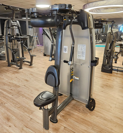 SportsArt komplette Fitnessstudio Ausstattung - 75 Fitnessgeräte im Set - Kraftgeräte, Cardiogeräte, Bänke, Racks etc - Rahmen Anthrazit, gebraucht - überholter Zustand