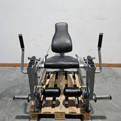 Steelflex Plate Load Isolateral Beinstrecker PLLE, gebraucht - mit Gebrauchsspuren