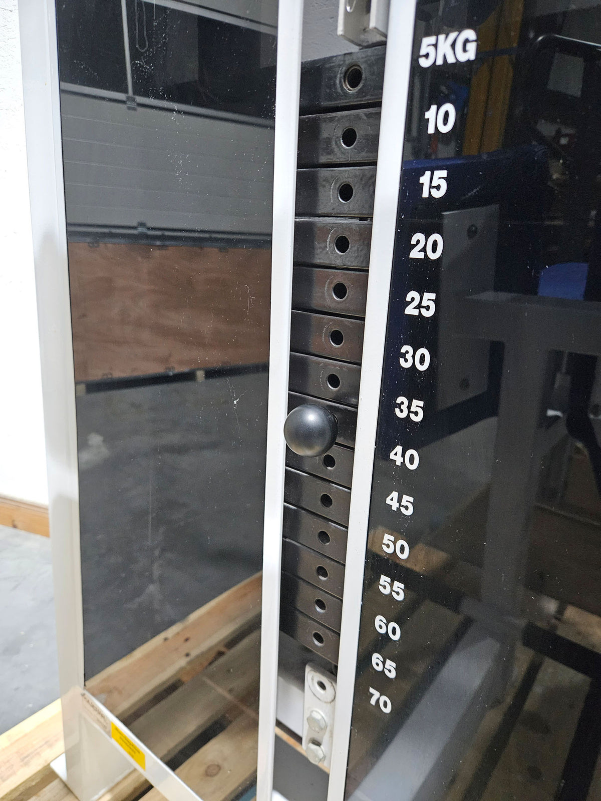Pulse bzw Pulsestar Rotationsmaschine, Rotary Torso Twister, Rumpfdrehung Rotator, Rahmenfarbe Weiß, gebraucht - geprüfter Zustand mit optischen Gebrauchsspuren