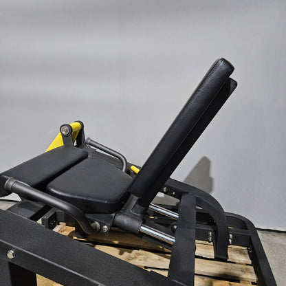 DankSport Leg Extension seated, plate loaded, color black, used - refurbished condition