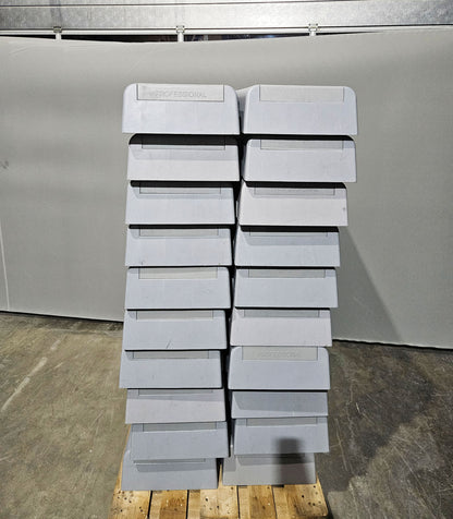 Reebok Steps / Step-Boards, 20 Stück im Set, Blau-Grau, gebraucht - geprüfter Zustand