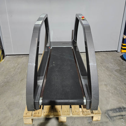 Milon Treadmill Clubrunner, wide version, color Carbon Black, used - refurbished condition