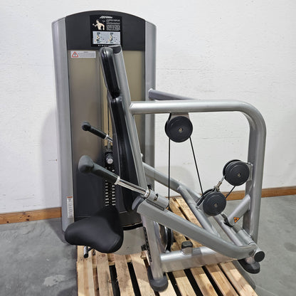 Life Fitness Set 19 Kraftgeräte, Signature und Pro2 Serie, Rahmen Silber, Polster Schwarz, gebraucht - überholter Zustand