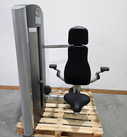 Life Fitness Set 19 Kraftgeräte, Signature und Pro2 Serie, Rahmen Silber, Polster Schwarz, gebraucht - überholter Zustand