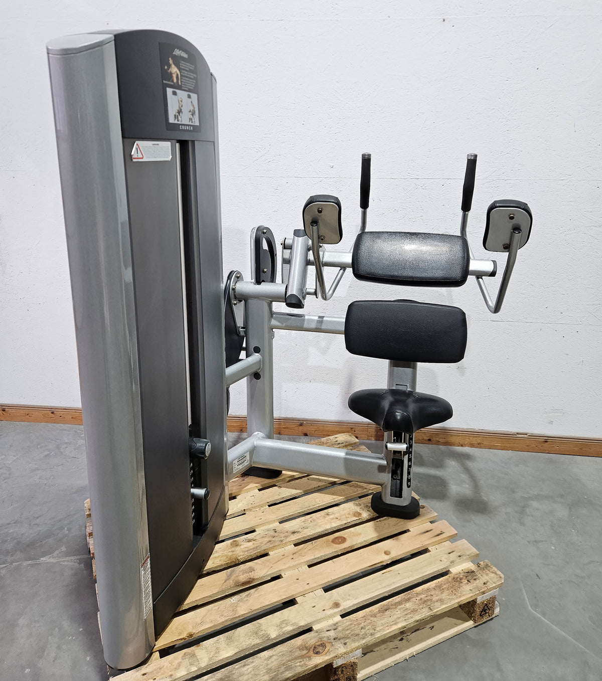 Life Fitness Set 19 Kraftgeräte, Signature und Pro2 Serie, Rahmen Silber, Polster Schwarz, gebraucht - überholter Zustand
