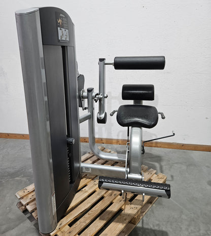 Life Fitness Set 19 Kraftgeräte, Signature und Pro2 Serie, Rahmen Silber, Polster Schwarz, gebraucht - überholter Zustand