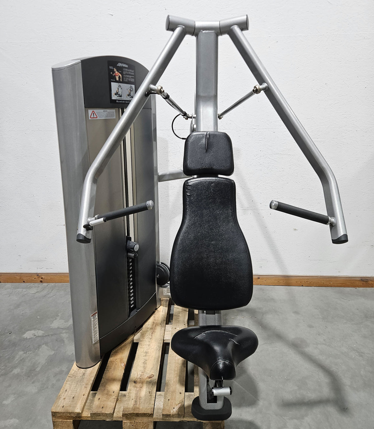 Life Fitness Set 19 Kraftgeräte, Signature und Pro2 Serie, Rahmen Silber, Polster Schwarz, gebraucht - überholter Zustand
