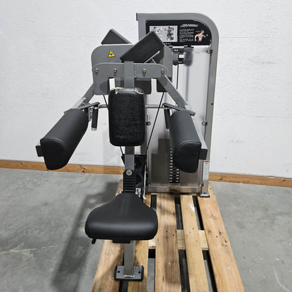 Life Fitness Set 19 Kraftgeräte, Signature und Pro2 Serie, Rahmen Silber, Polster Schwarz, gebraucht - überholter Zustand