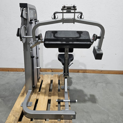 Life Fitness Set 19 Kraftgeräte, Signature und Pro2 Serie, Rahmen Silber, Polster Schwarz, gebraucht - überholter Zustand