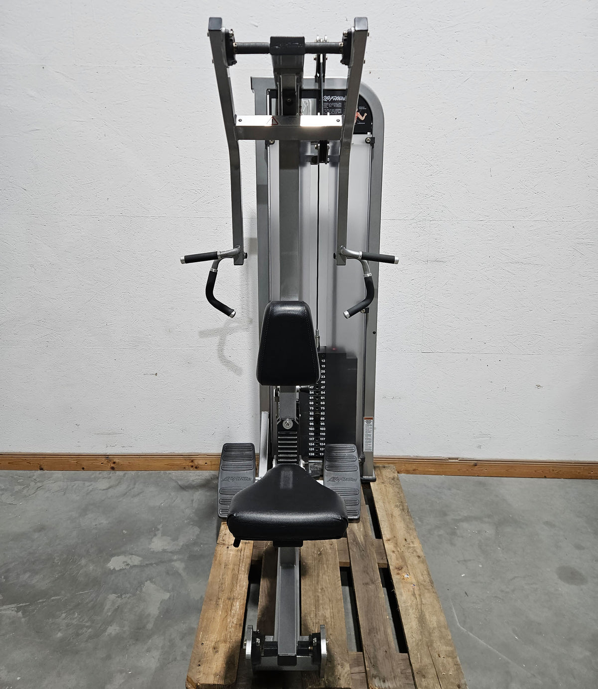Life Fitness Set 19 Kraftgeräte, Signature und Pro2 Serie, Rahmen Silber, Polster Schwarz, gebraucht - überholter Zustand