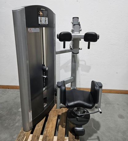 Life Fitness Set 19 Kraftgeräte, Signature und Pro2 Serie, Rahmen Silber, Polster Schwarz, gebraucht - überholter Zustand