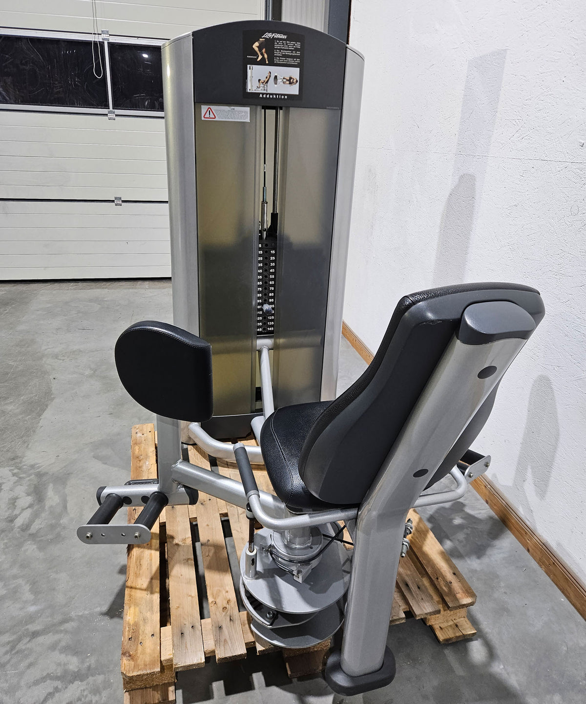 Life Fitness Set 19 Kraftgeräte, Signature und Pro2 Serie, Rahmen Silber, Polster Schwarz, gebraucht - überholter Zustand