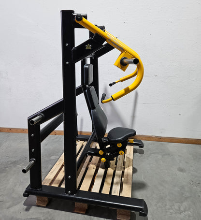 Master Sport Plate loaded Set, 14 Kraftgeräte, Farbe Schwarz/Anthrazit und Gelb, gebraucht - geprüfter Zustand
