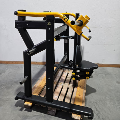 Master Sport Plate loaded Set, 14 Kraftgeräte, Farbe Schwarz/Anthrazit und Gelb, gebraucht - geprüfter Zustand