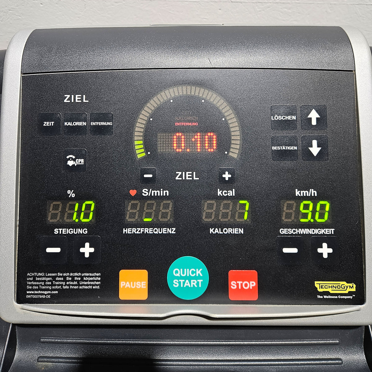 TechnoGym Laufband Excite Line Jog Now 500, LED Display, gebraucht - überholter Zustand
