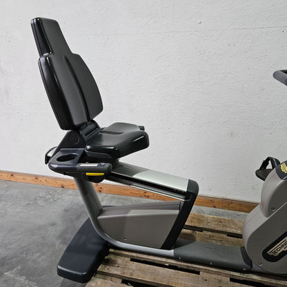 TechnoGym Recumbent Excite Line Recline 700, LED Display, verstellbare Pedalarme, mit Handpuls, Polster Schwarz, gebraucht - überholter Zustand