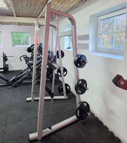 DankSport Multipress guided, Smith Machine, Frame Color Silver and Black, NEW