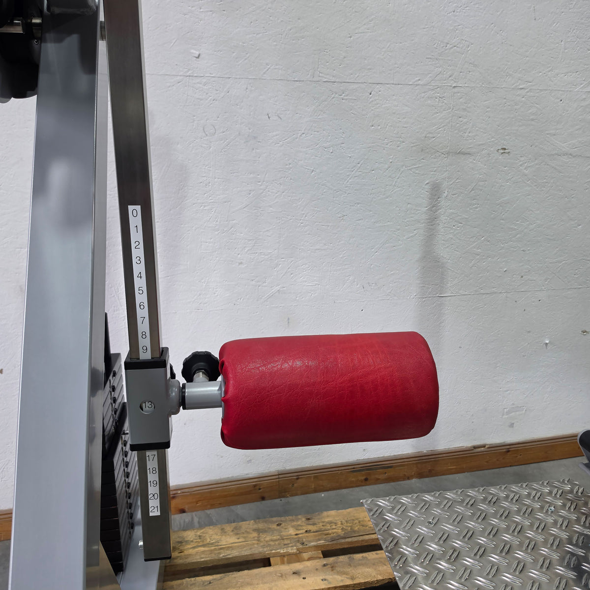 SVG Multi Hip, Kick Machine, Hip Pendulum, MPG, Frame Color Silver, Upholstery Red, MPG, used - refurbished condition