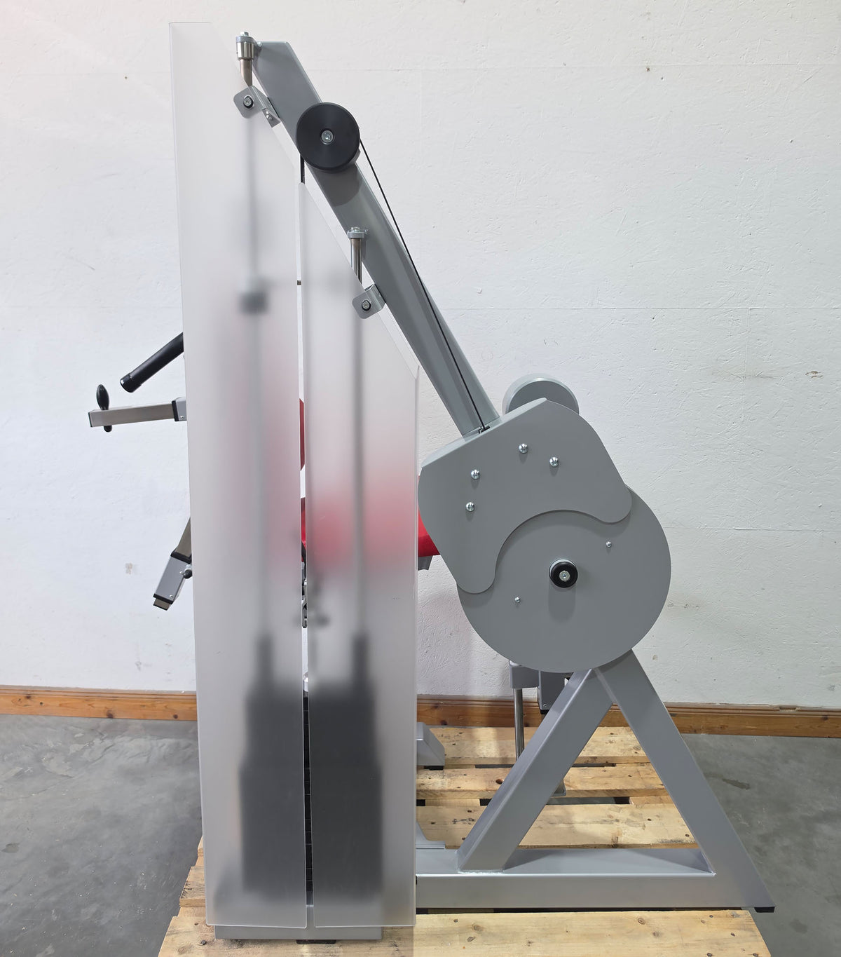SVG Beinstrecker u. Beinbeuger liegend 2 in 1 Kombigerät, sitzend / liegend verstellbar, MPG, Farbe Silber, gebraucht - überholter Zustand