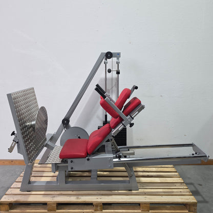 SVG Functional Stem, Rehab Line, adjustable leg press, with tilt gyro, MPG, silver frame, used - refurbished condition