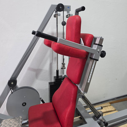 SVG Functional Stem, Rehab Line, adjustable leg press, with tilt gyro, MPG, silver frame, used - refurbished condition